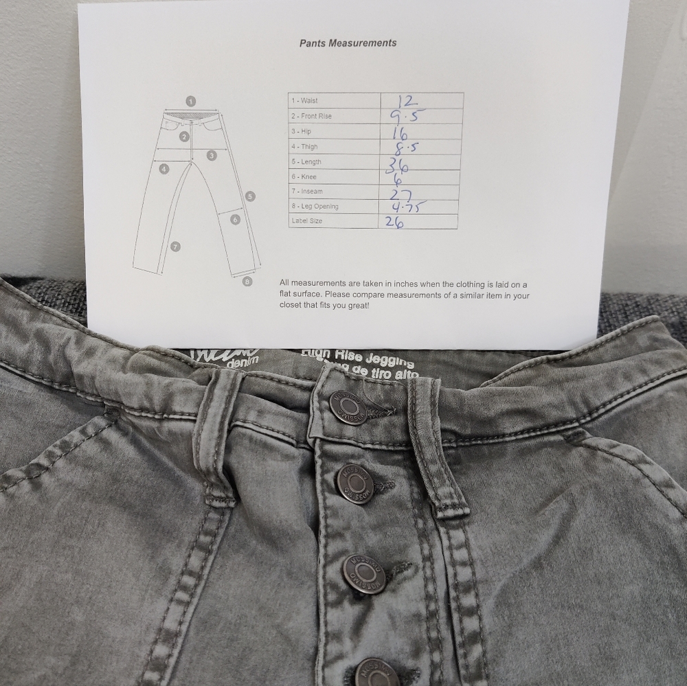 Mossimo High Rise Jegging - 26 - Picture 4 of 9